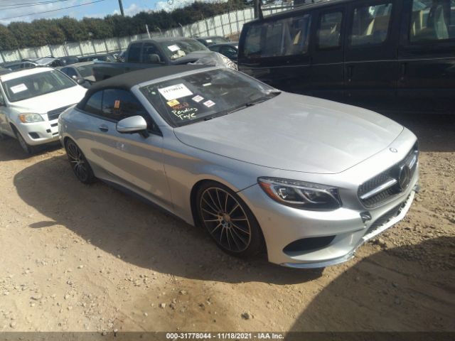 MERCEDES-BENZ S-CLASS 2017 wddxk8cbxha023558