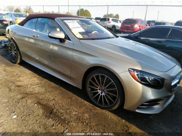 MERCEDES-BENZ S-CLASS 2019 wddxk8db4ka038868