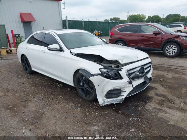 MERCEDES-BENZ E-CLASS 2018 wddzf4jb4ja322154