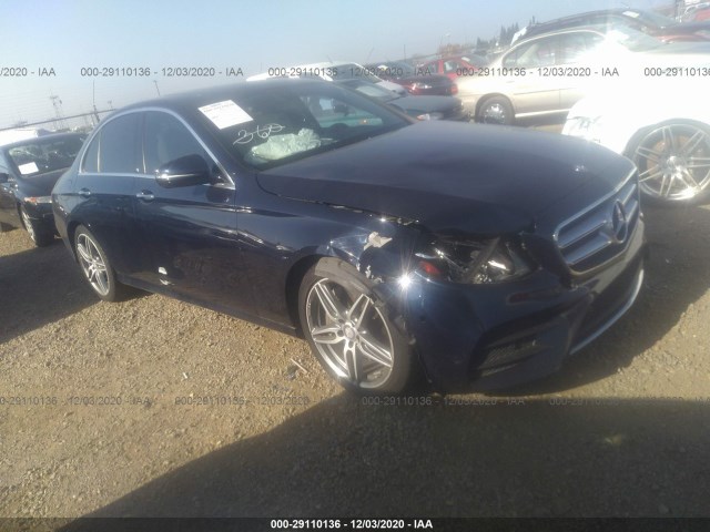 MERCEDES-BENZ E-CLASS 2017 wddzf4jb5ha102967