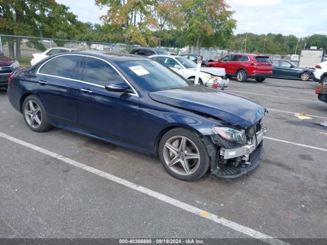 MERCEDES-BENZ E-CLASS 2018 wddzf4kb4ja389660