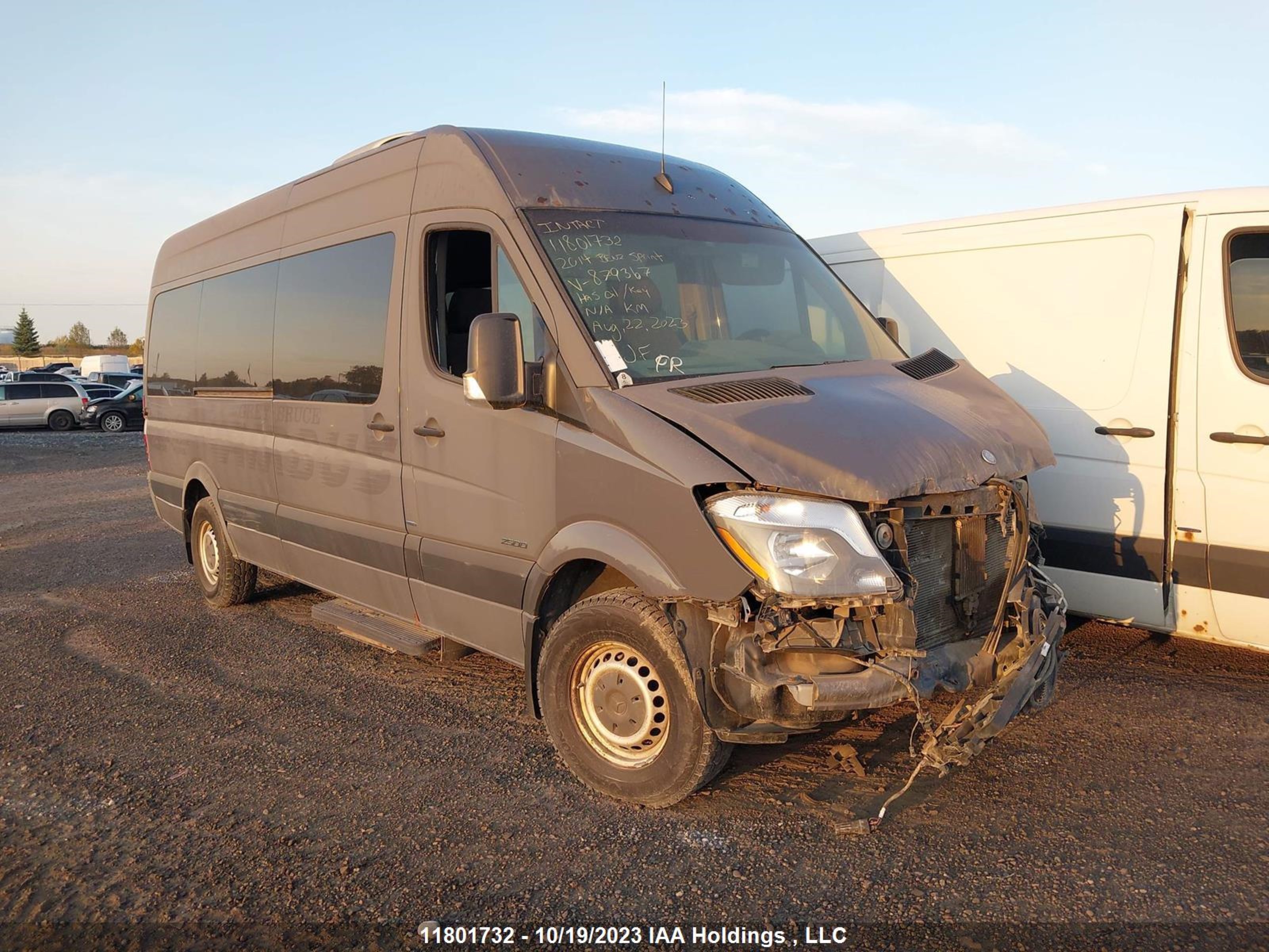 MERCEDES-BENZ SPRINTER 2014 wdzbe8dcxe5879367