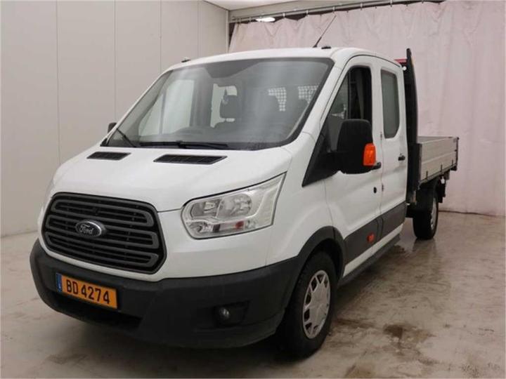 FORD TRANSIT FLATBED DOUBLE CAB 2018 wf0exxttgejm55602