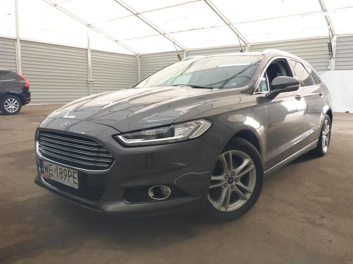 FORD MONDEO 2017 wf0fxxwpcfgy03505