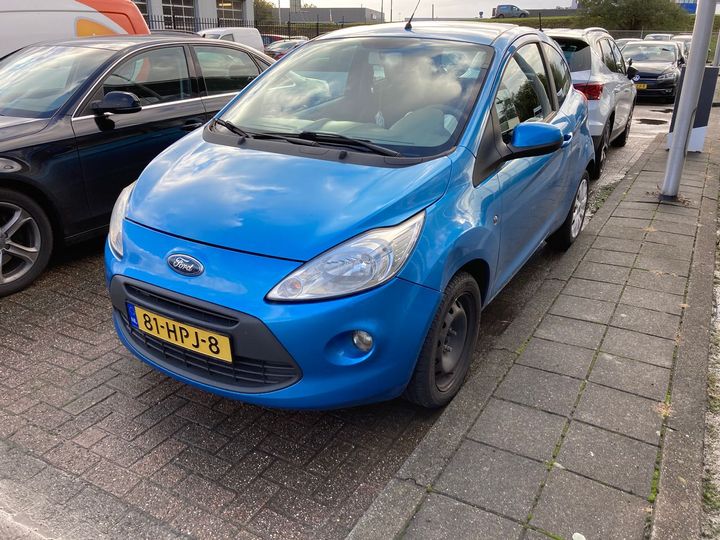 FORD KA 2009 wf0uxxltru8t15187