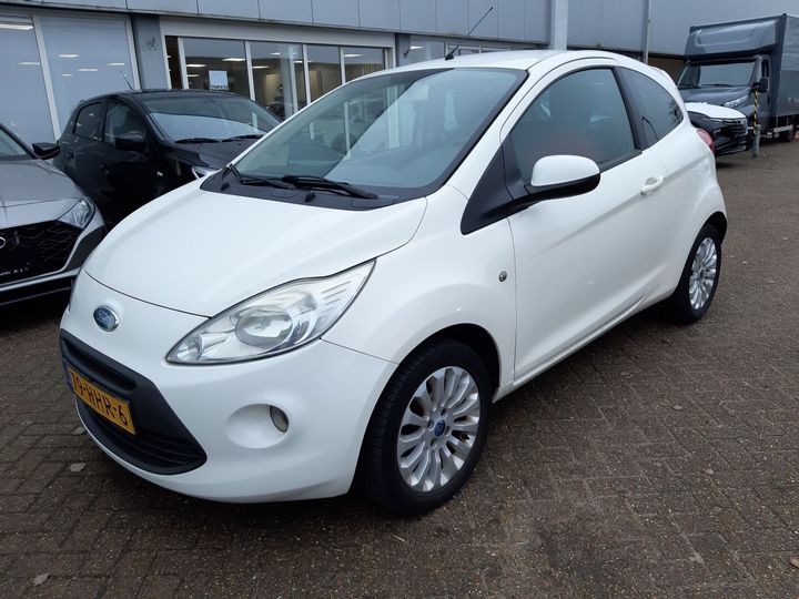 FORD KA 2008 wf0uxxltru8y00154