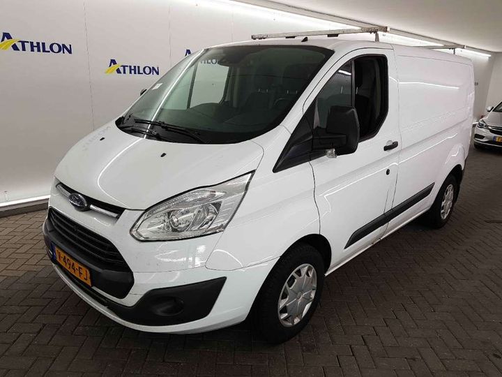 FORD TRANSIT CUSTOM GESLOTEN BESTEL 2017 wf0yxxttgygt43625