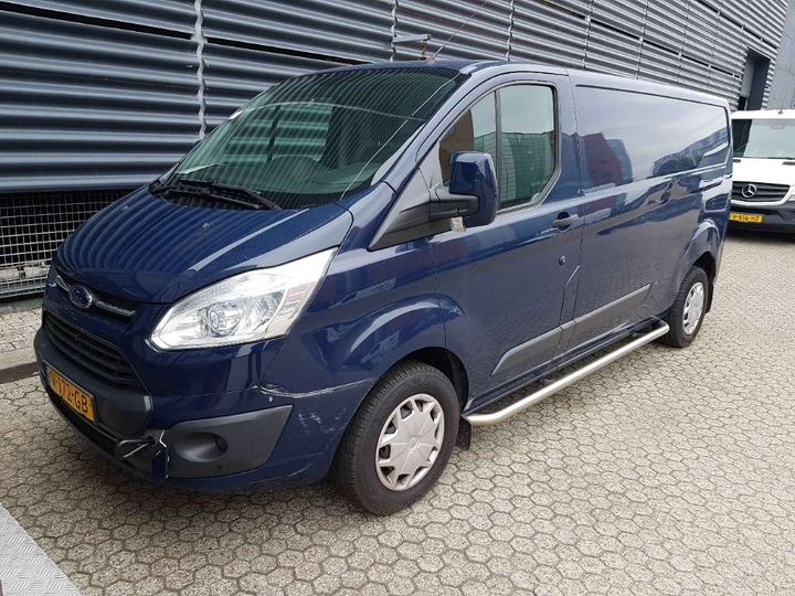 FORD TRANSIT CUSTOM GESLOTEN BESTEL 2017 wf0yxxttgyhu72556