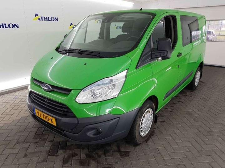 FORD TRANSIT CUSTOM GESLOTEN BESTEL 2014 wf0zxxttgzet00167