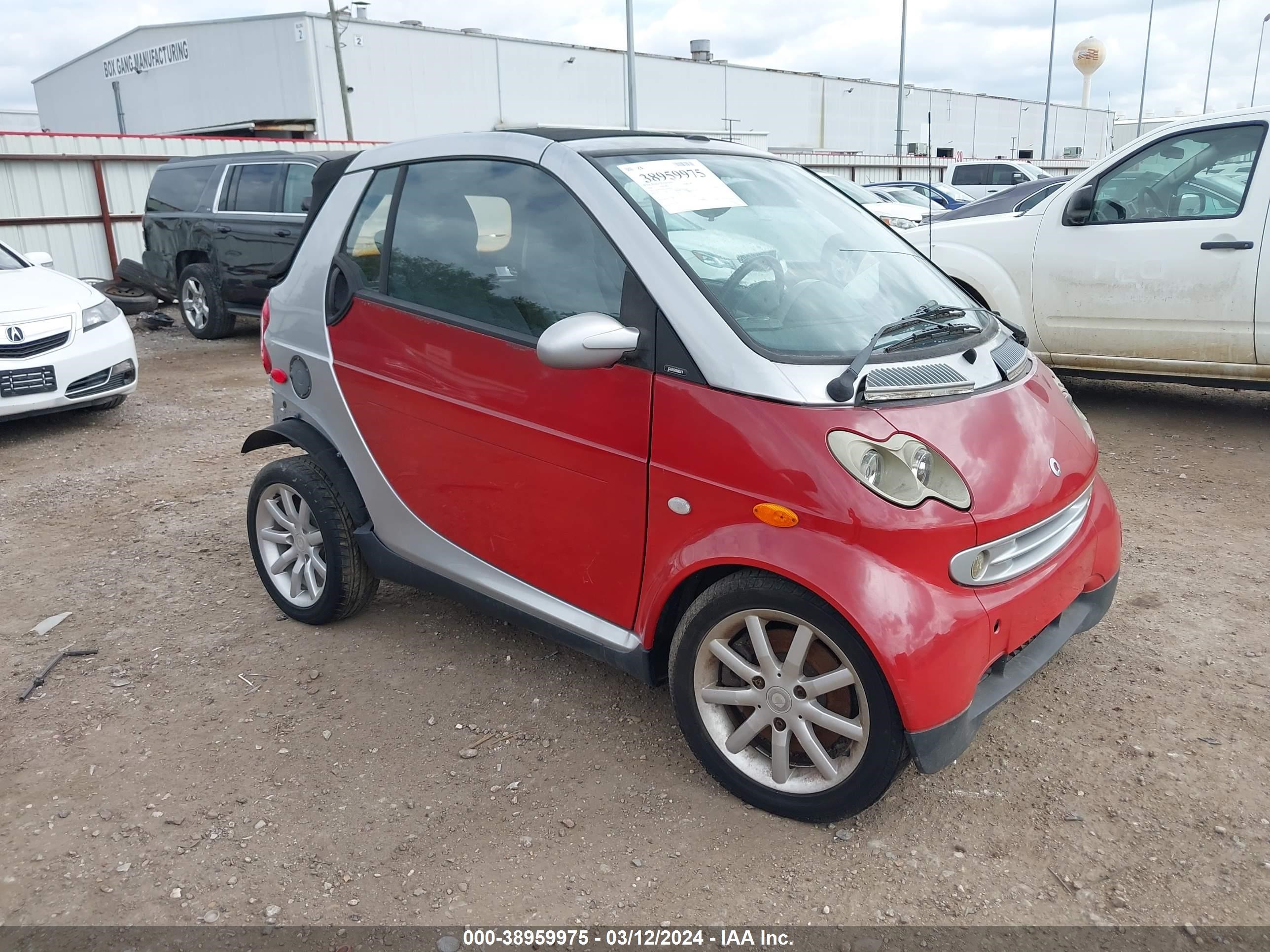 SMART FORTWO 2006 wme4504321j299574