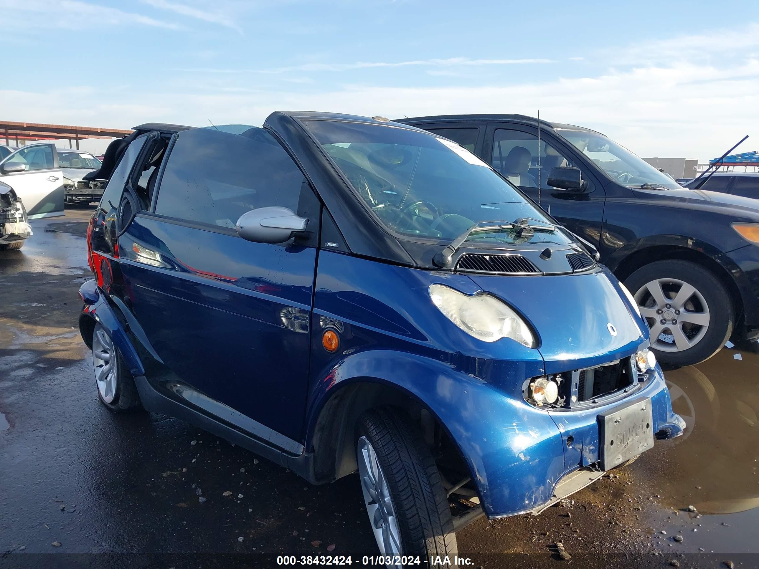 SMART FORTWO 2006 wmeak00f16j247258