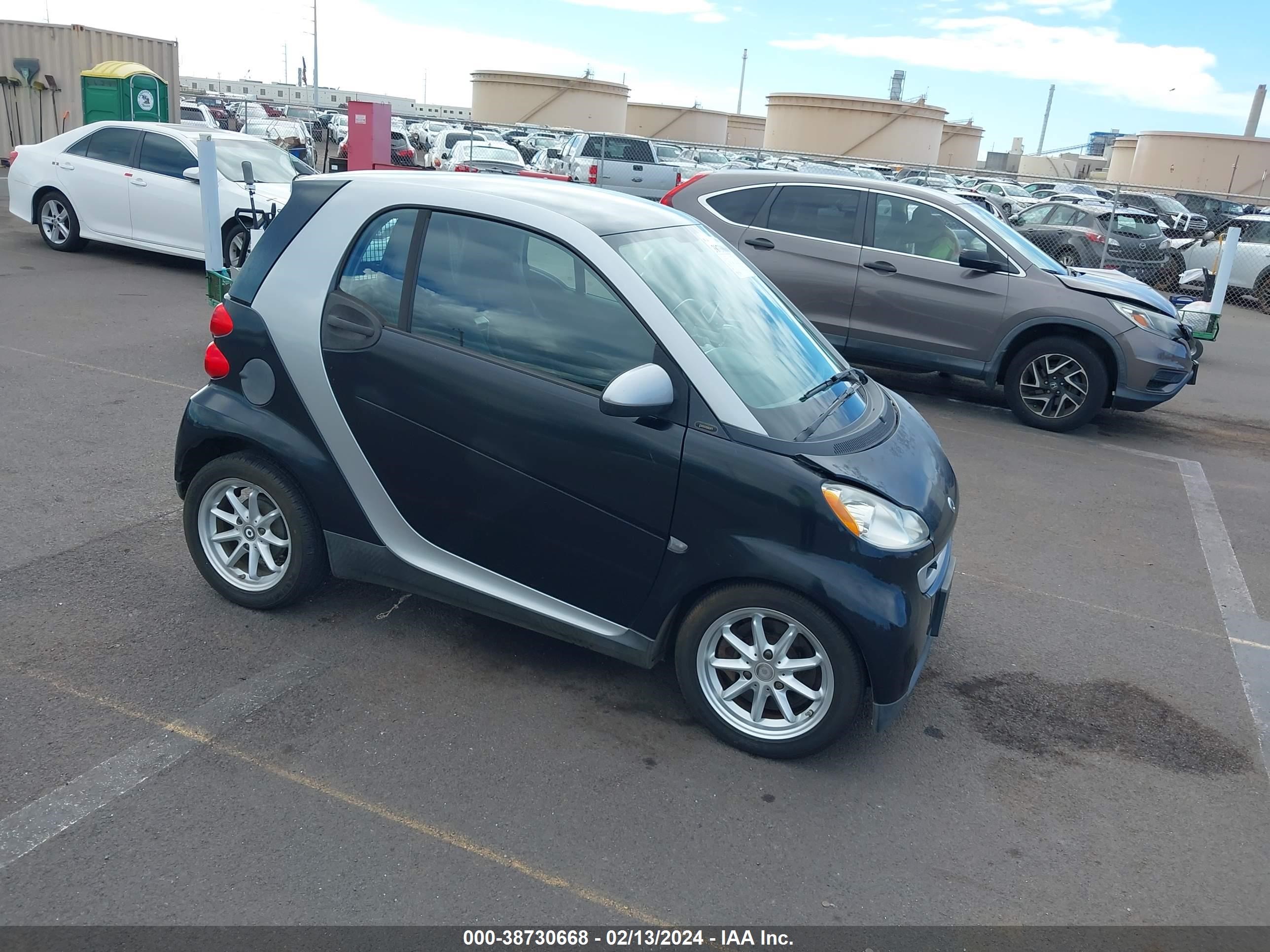 SMART FORTWO 2008 wmeej31x08k147596