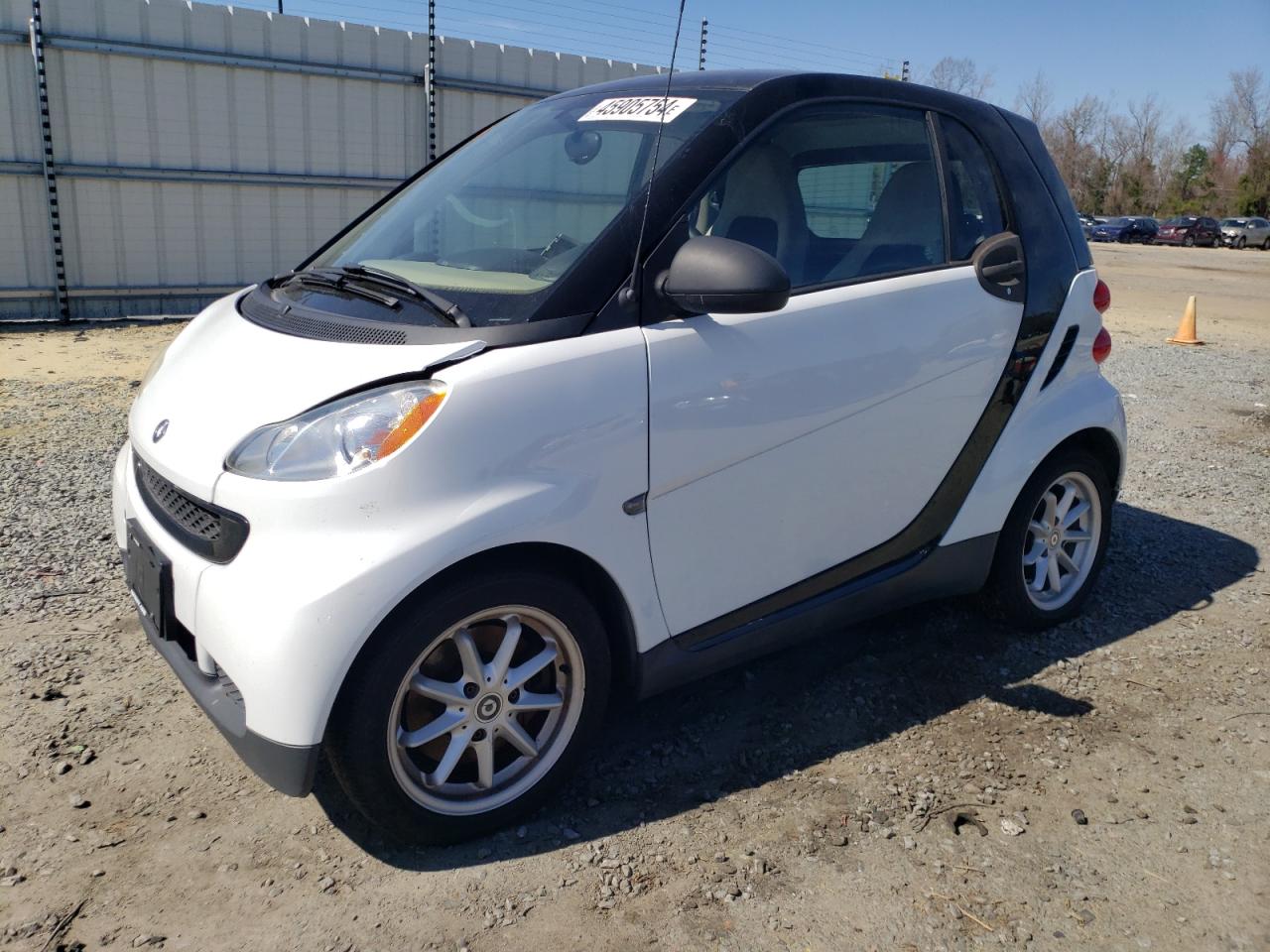 SMART FORTWO 2009 wmeej31x19k257820