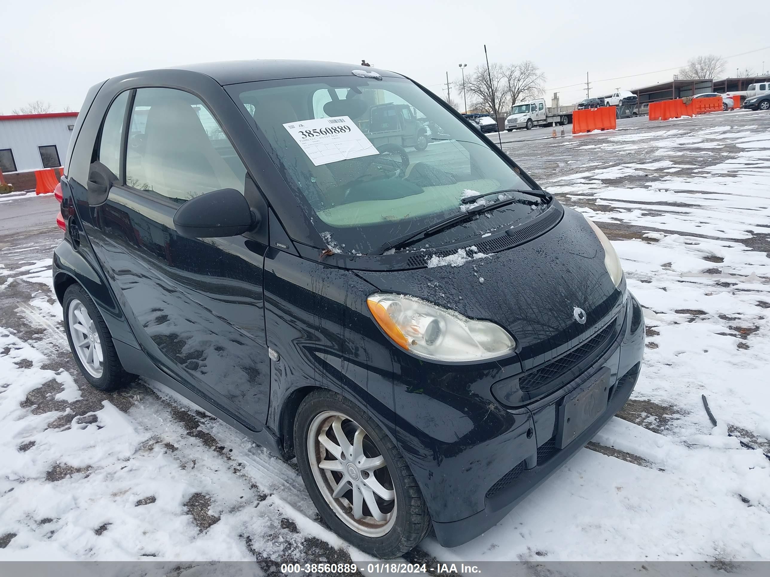 SMART FORTWO 2009 wmeej31x29k270222