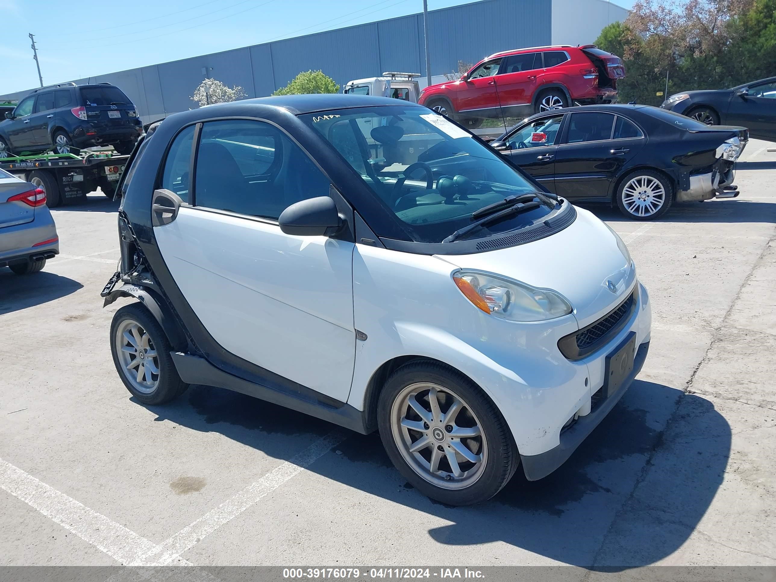 SMART FORTWO 2009 wmeej31x39k282007