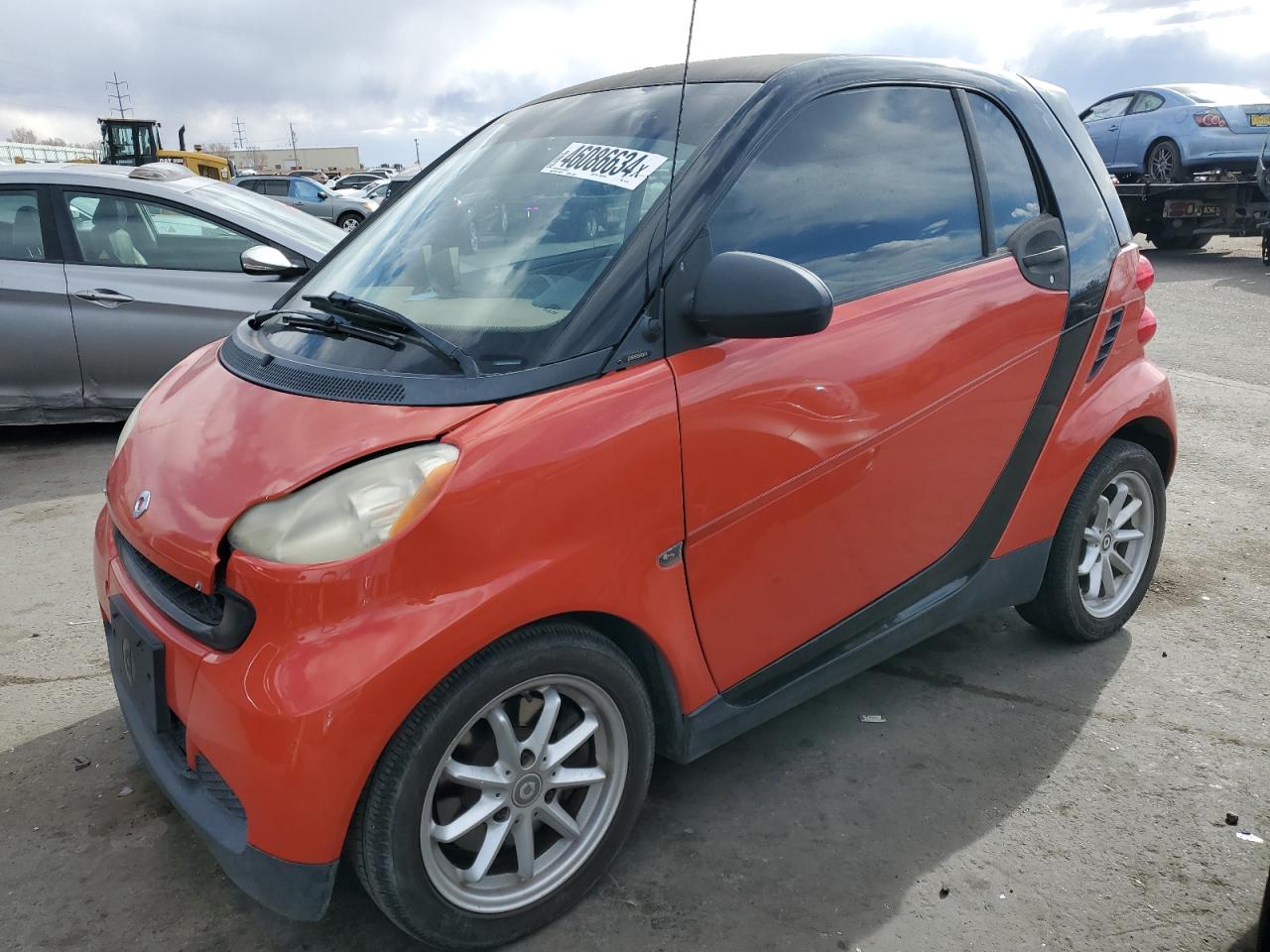 SMART FORTWO 2008 wmeej31x48k101110