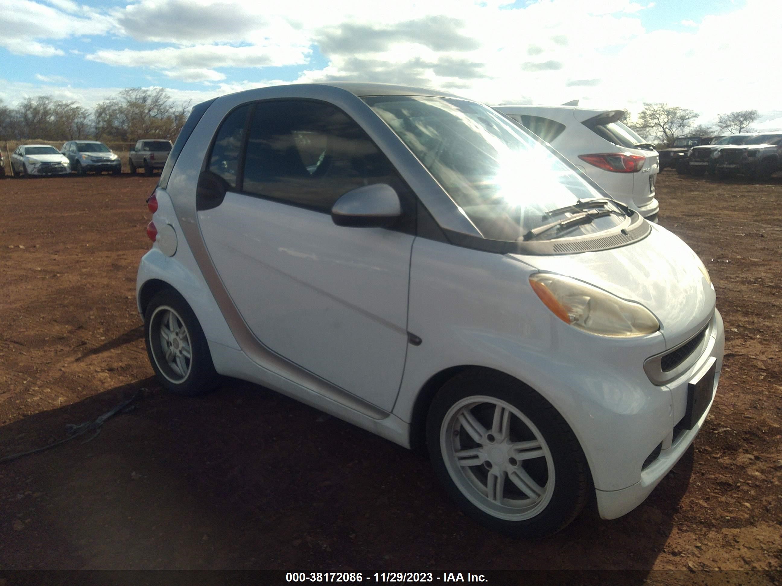 SMART FORTWO 2008 wmeej31x48k207797