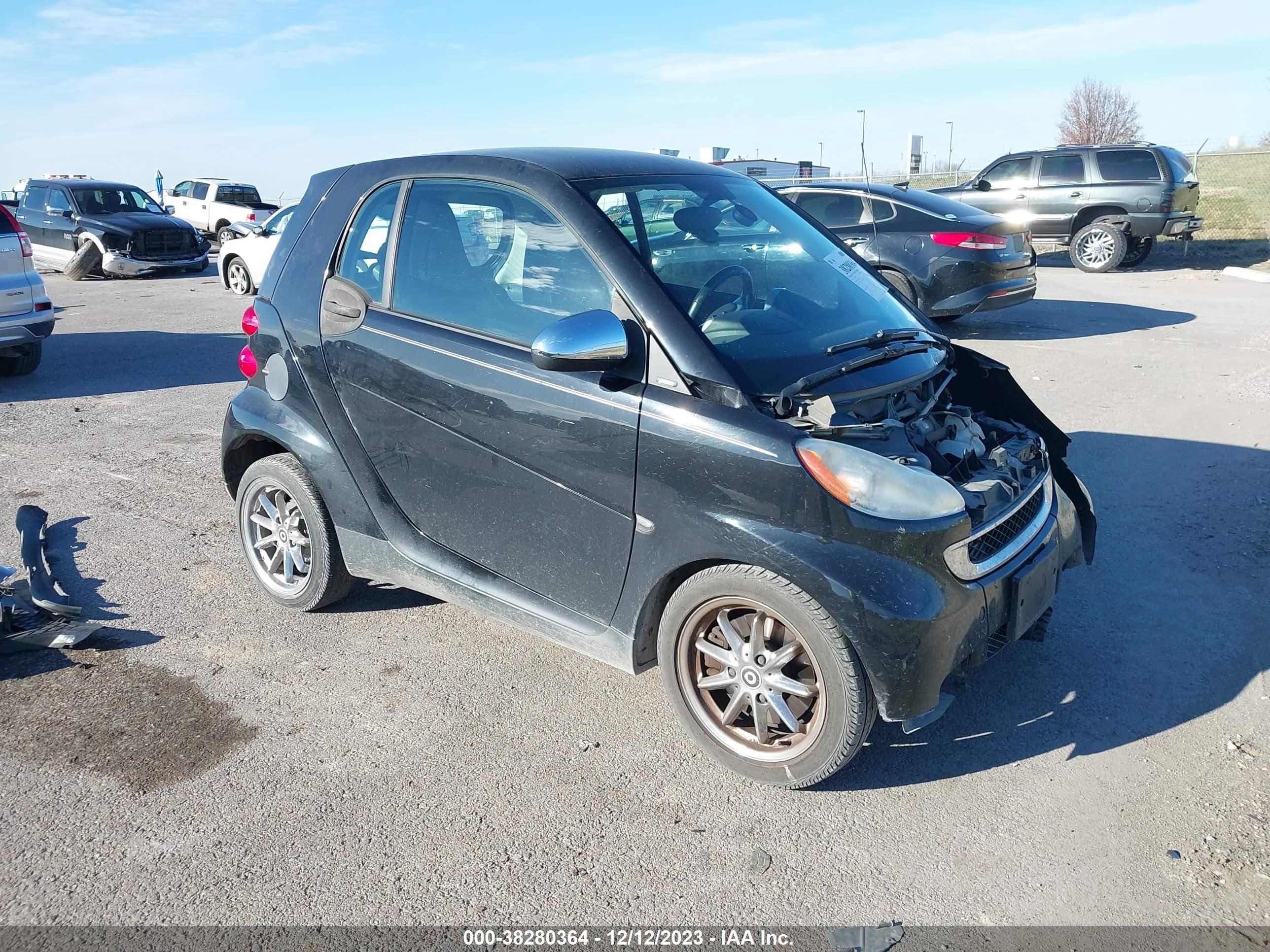 SMART FORTWO 2008 wmeej31x78k192034