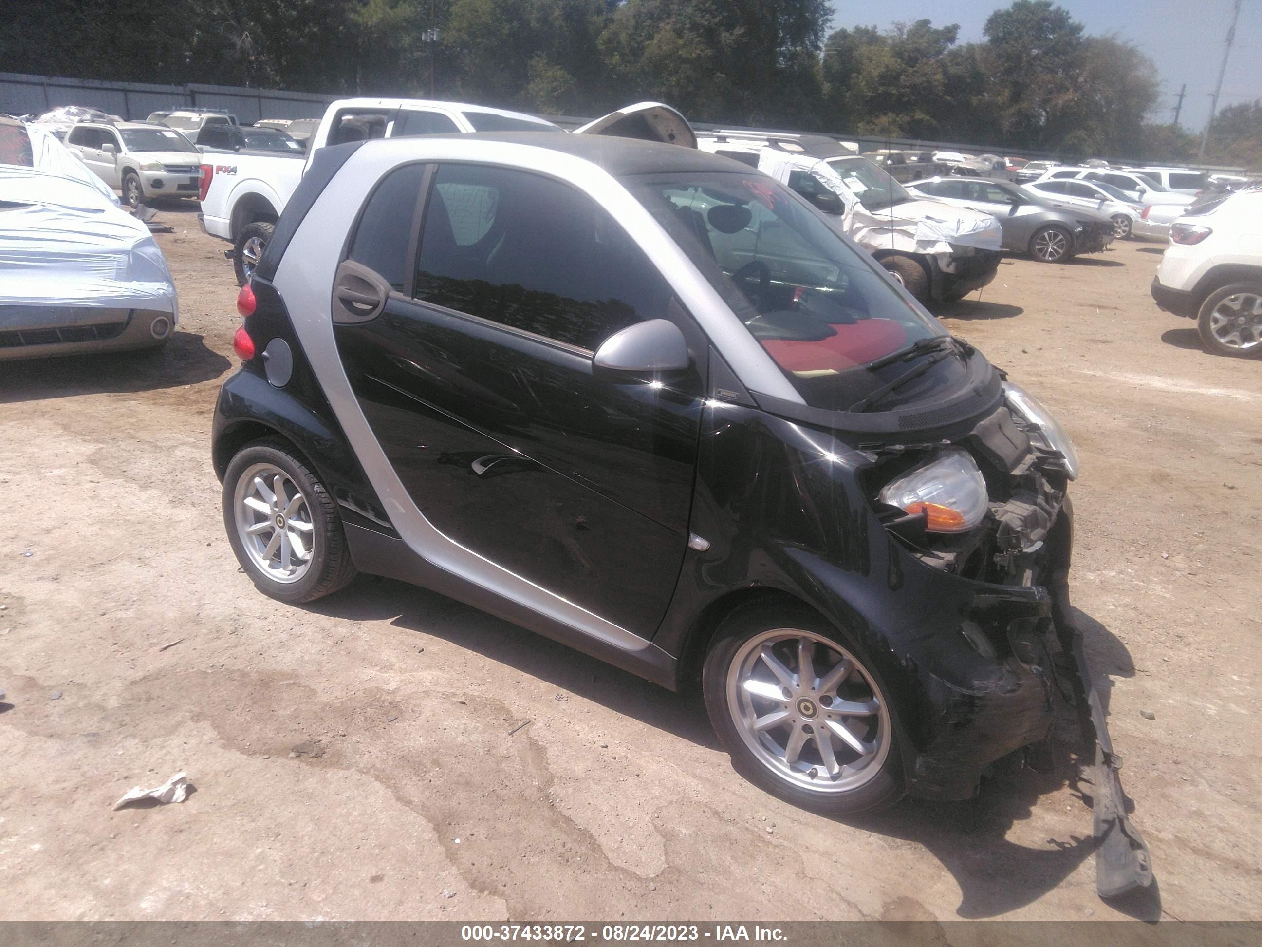 SMART FORTWO 2009 wmeej31x79k255215