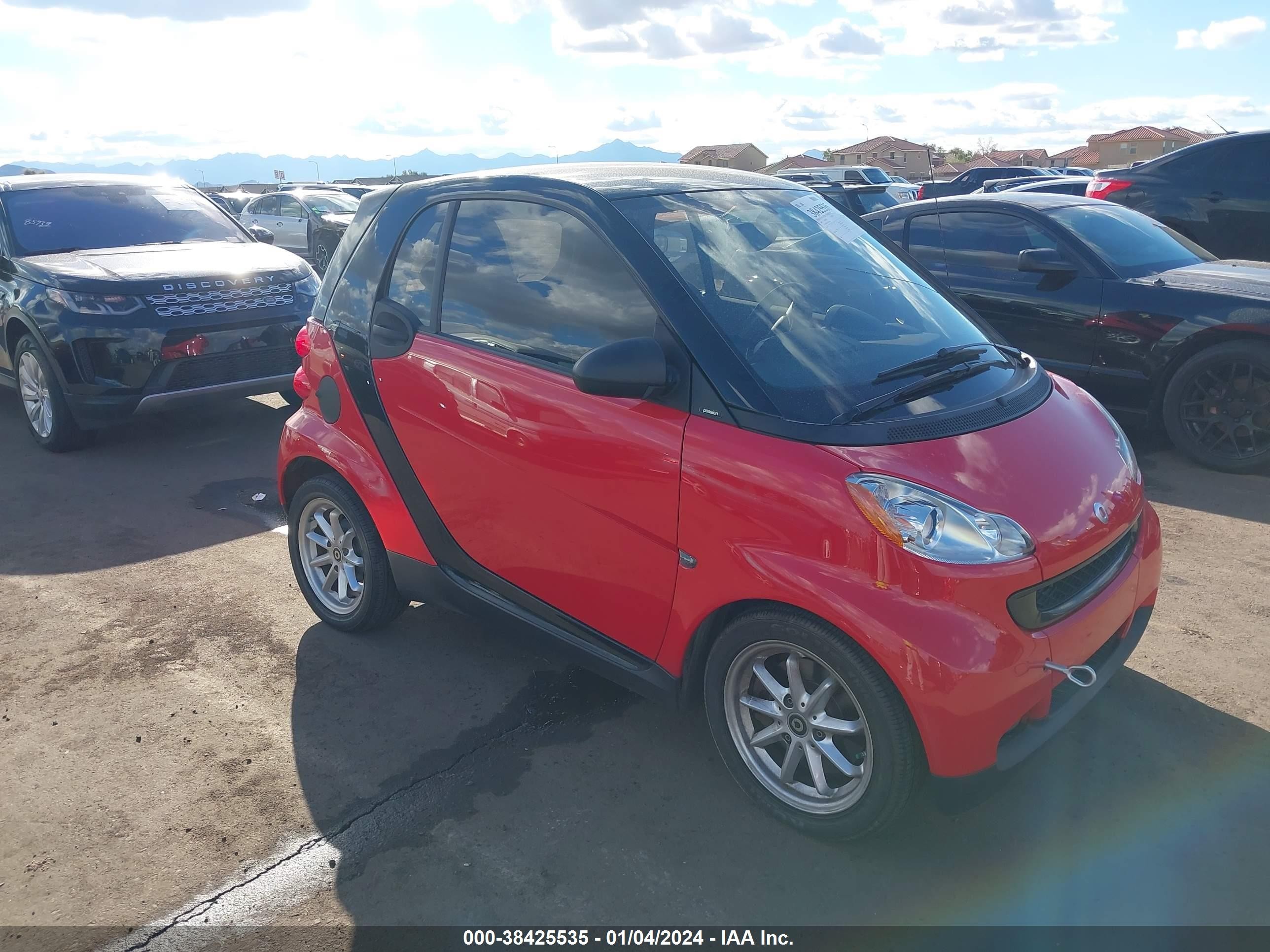 SMART FORTWO 2009 wmeej31x79k316546