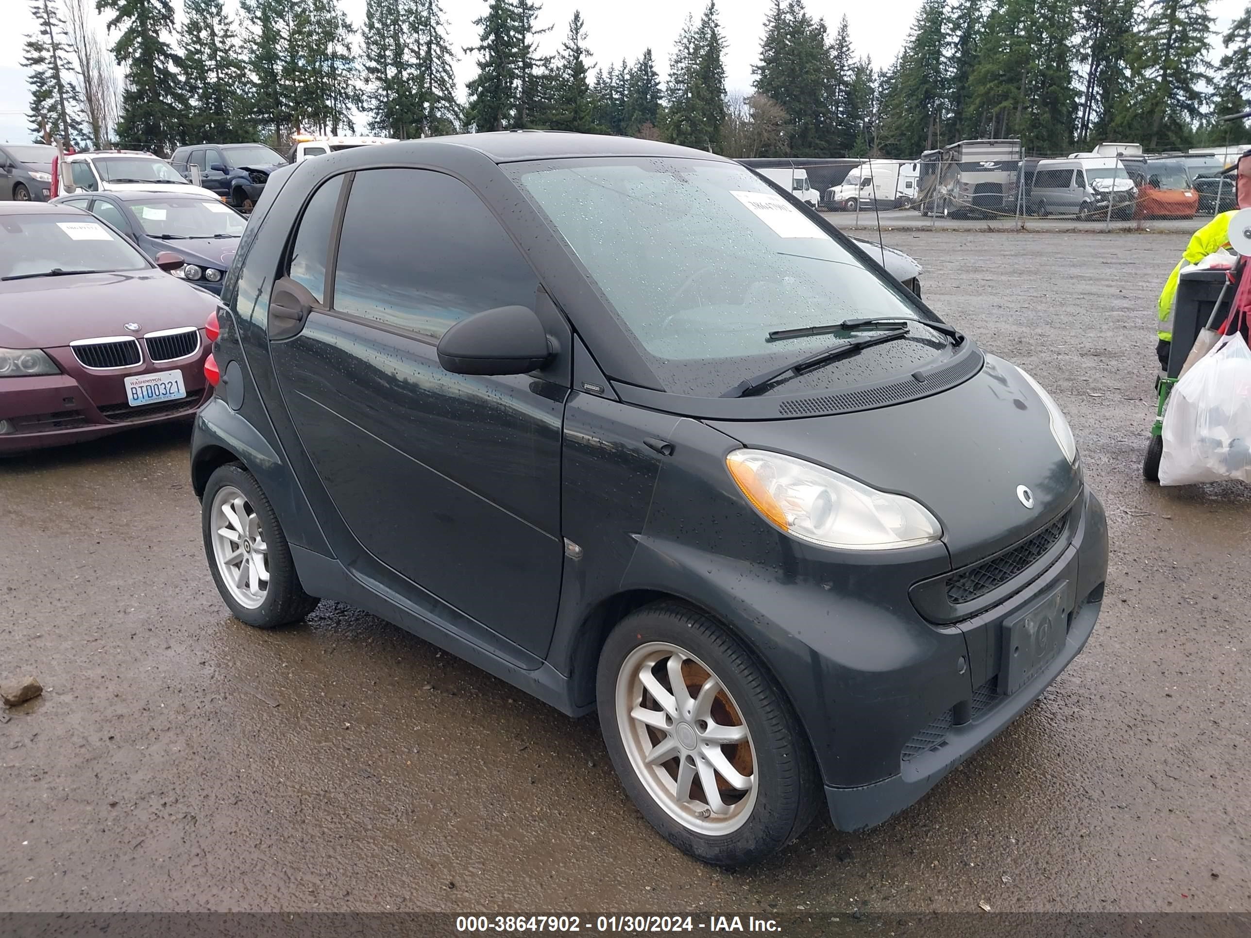 SMART FORTWO 2009 wmeej31x99k265275