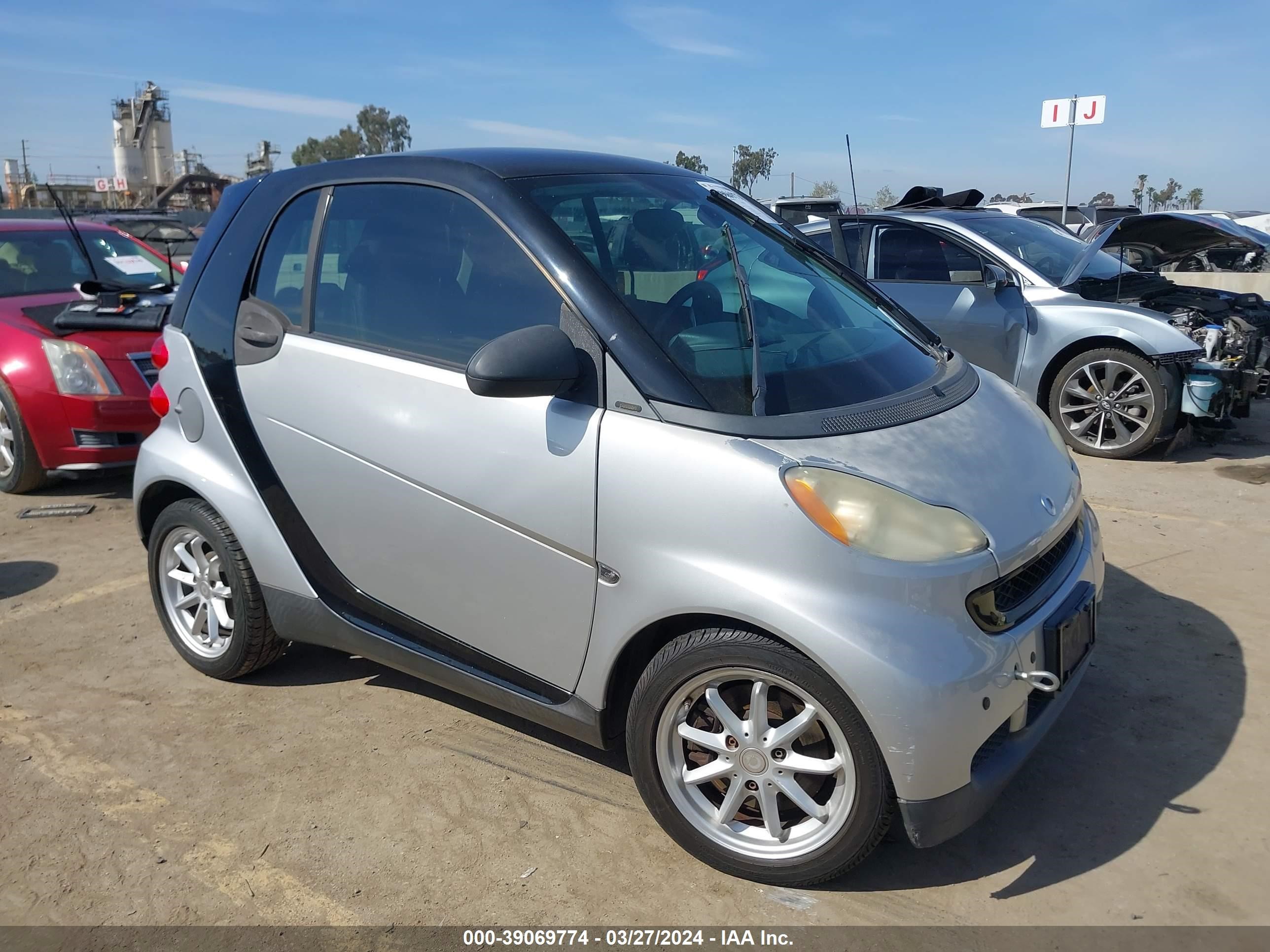 SMART FORTWO 2009 wmeej31xx9k212942