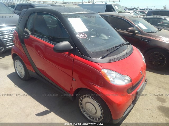 SMART FORTWO 2012 wmeej3ba1ck565278