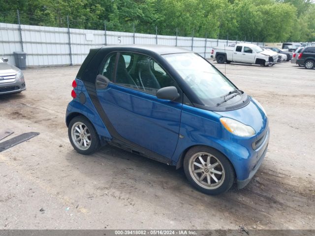 SMART FORTWO 2010 wmeej3ba2ak358606