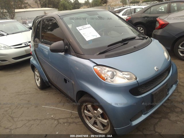 SMART FORTWO 2012 wmeej3ba4ck550225