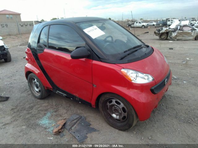 SMART FORTWO 2013 wmeej3ba6dk654930