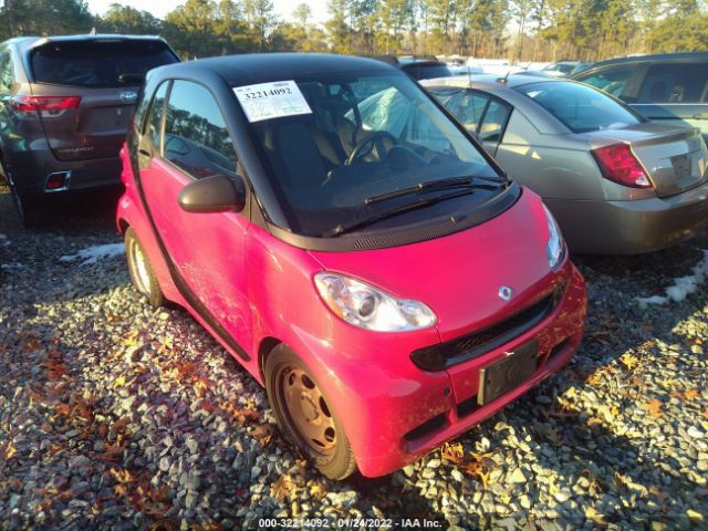 SMART FORTWO 2011 wmeej3ba8bk482526