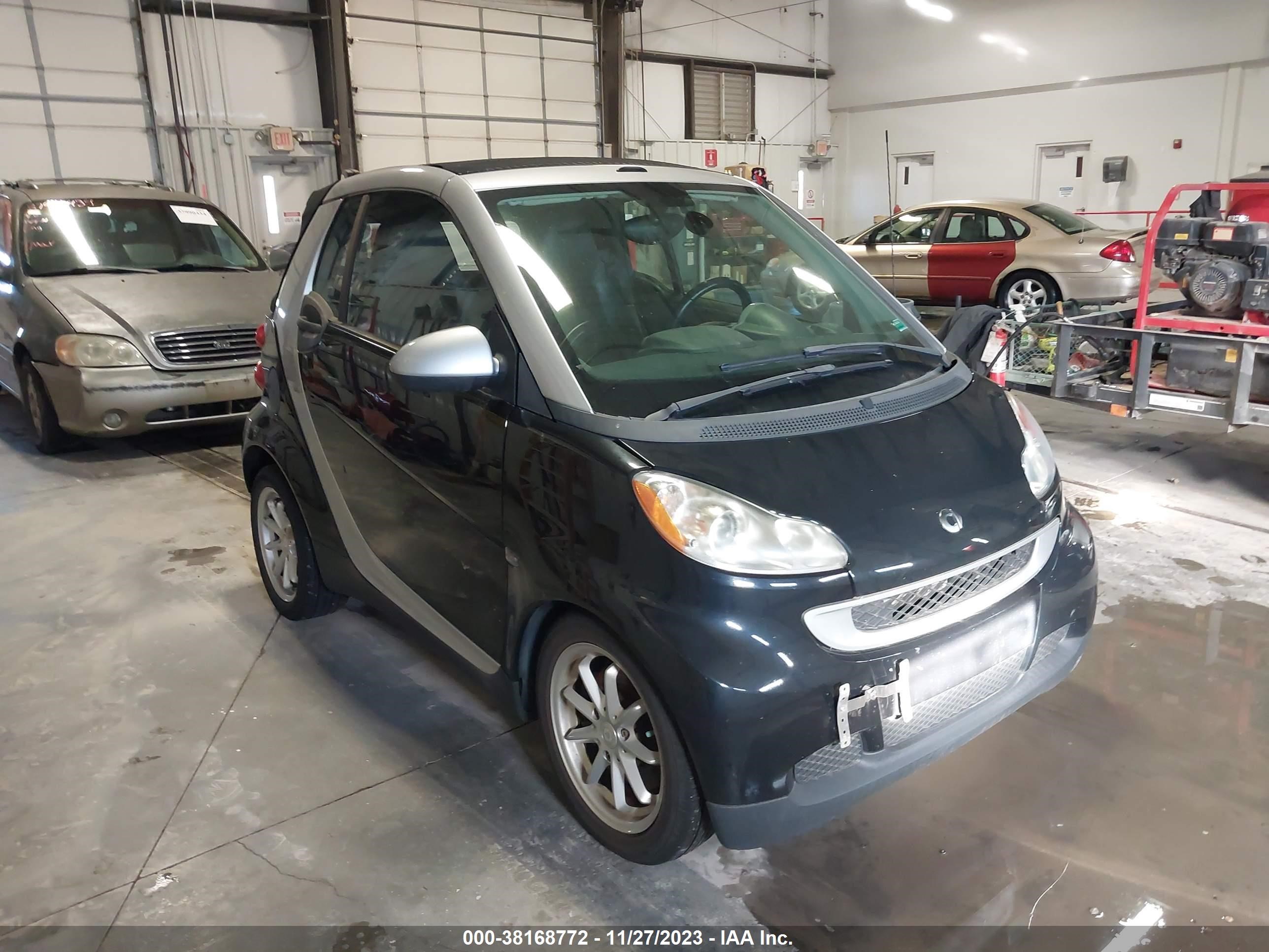 SMART FORTWO 2008 wmeek31x38k119739