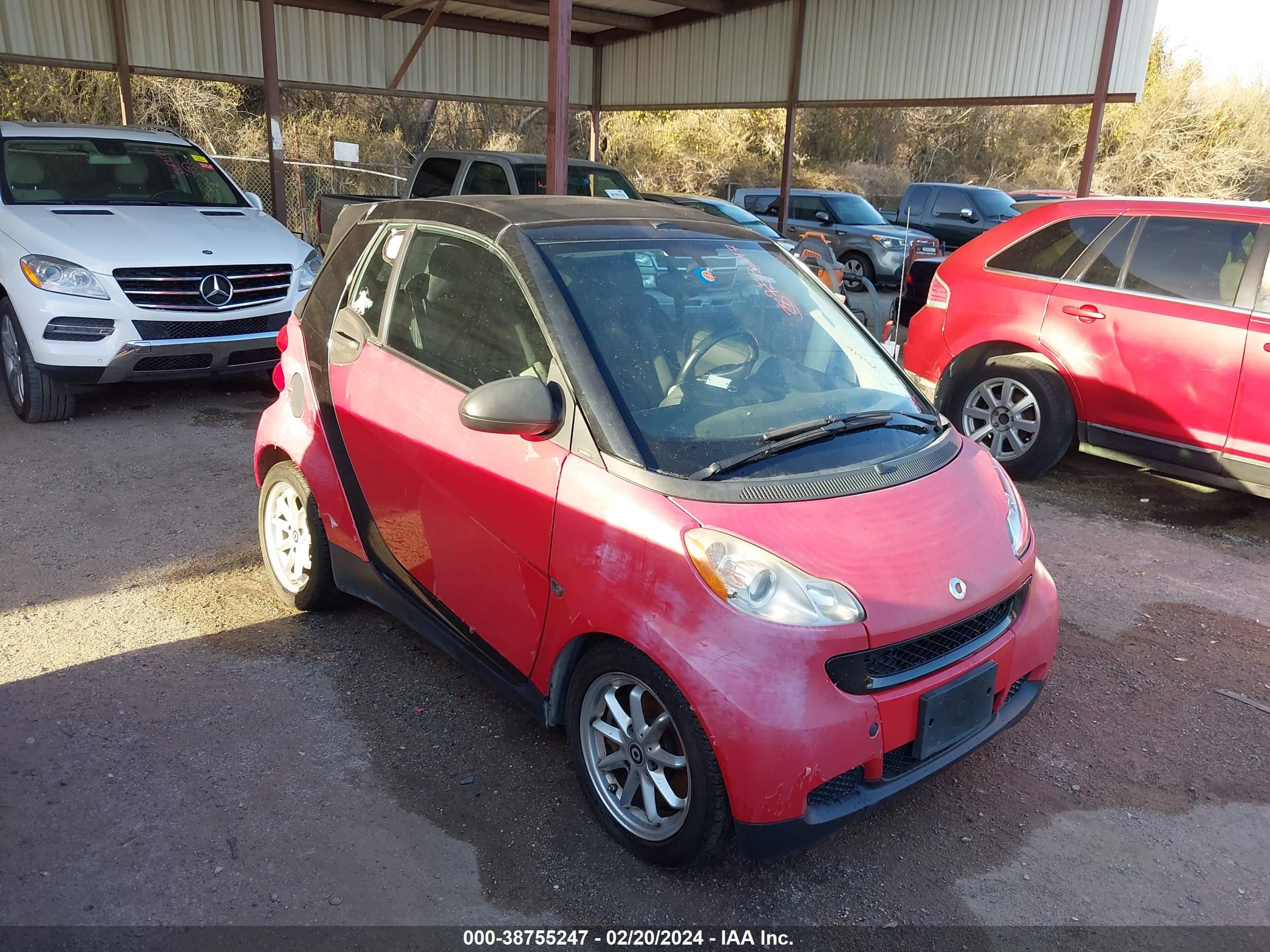 SMART FORTWO 2009 wmeek31xx9k252855