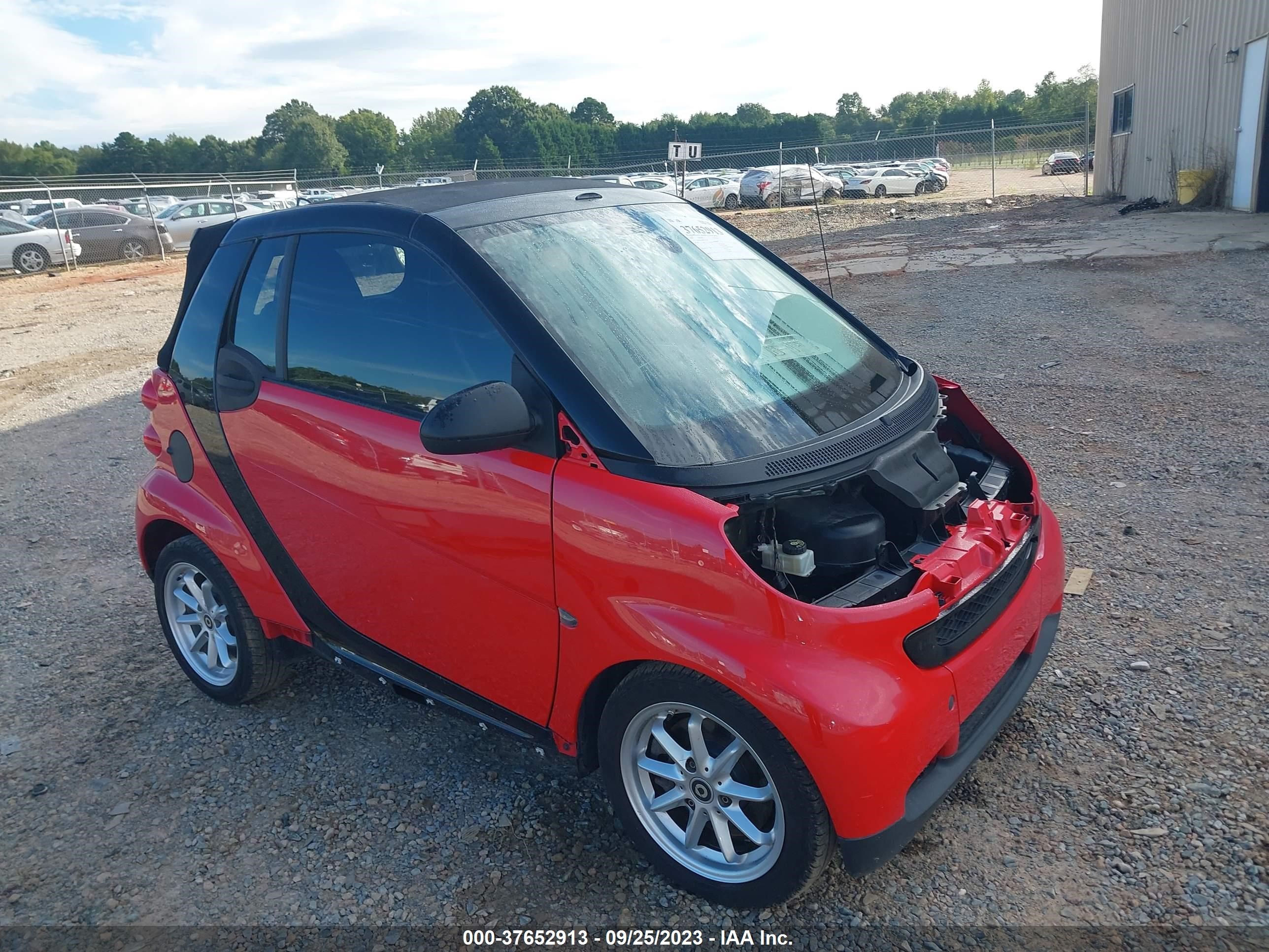 SMART FORTWO 2009 wmeek31xx9k257120