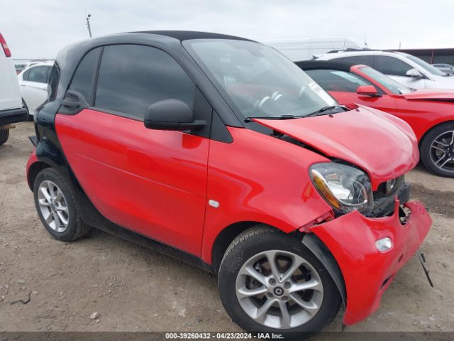 SMART FORTWO 2017 wmefj5da5hk174087