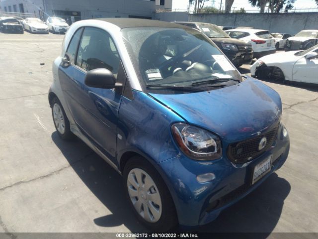 SMART FORTWO ELECTRIC DRIVE 2018 wmefj9ba4jk326716