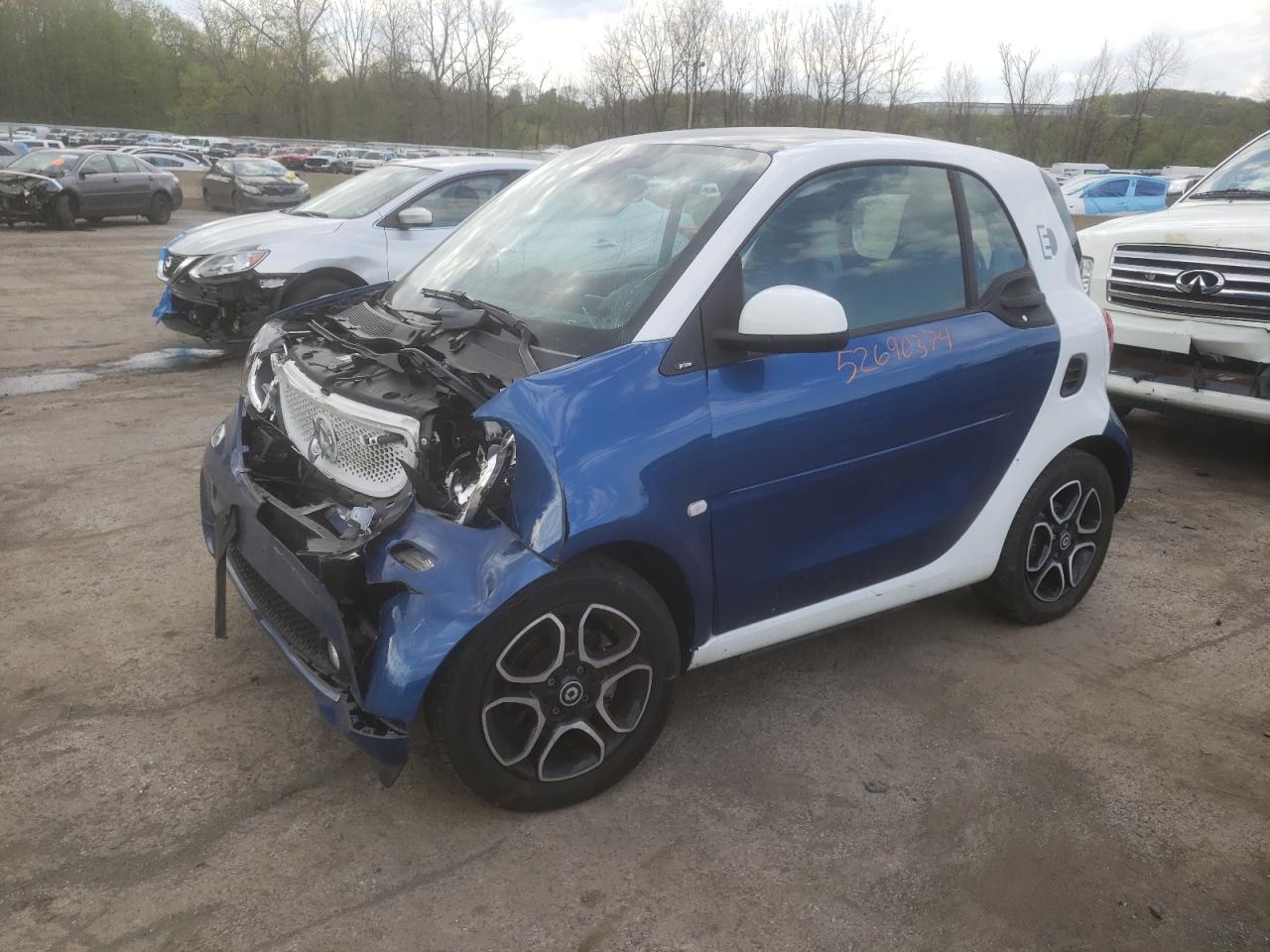 SMART FORTWO 2017 wmefj9baxhk237694