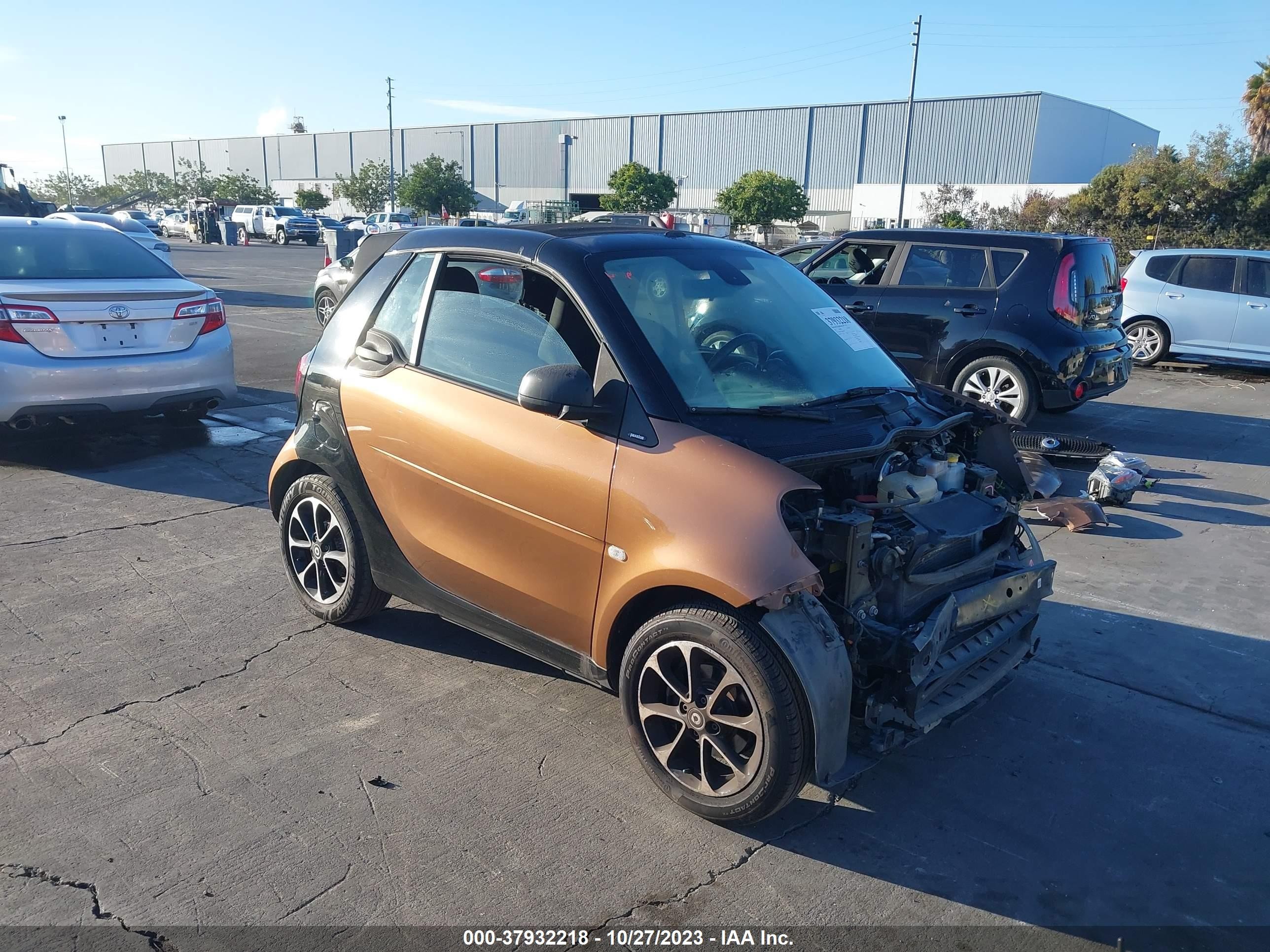 SMART FORTWO 2017 wmefk5da6hk168974