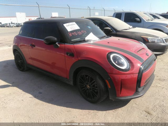 MINI HARDTOP 2 DOOR 2022 wmw13dj06n2r74589