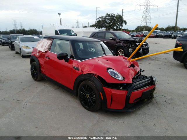 MINI HARDTOP 2 DOOR 2022 wmw13dj0xn2r89418