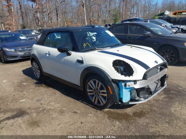 MINI CONVERTIBLE 2022 wmw23dl03n3p25291