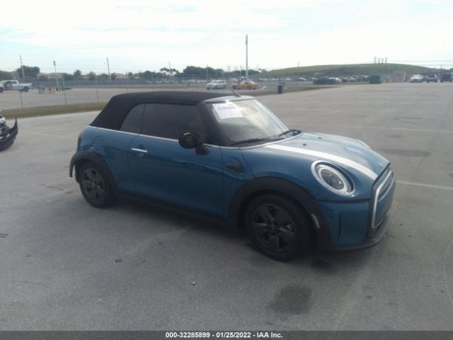 MINI CONVERTIBLE 2022 wmw23dl04n3n35497