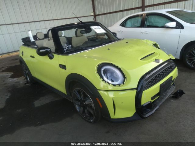 MINI CONVERTIBLE 2022 wmw43dl01n3n26944