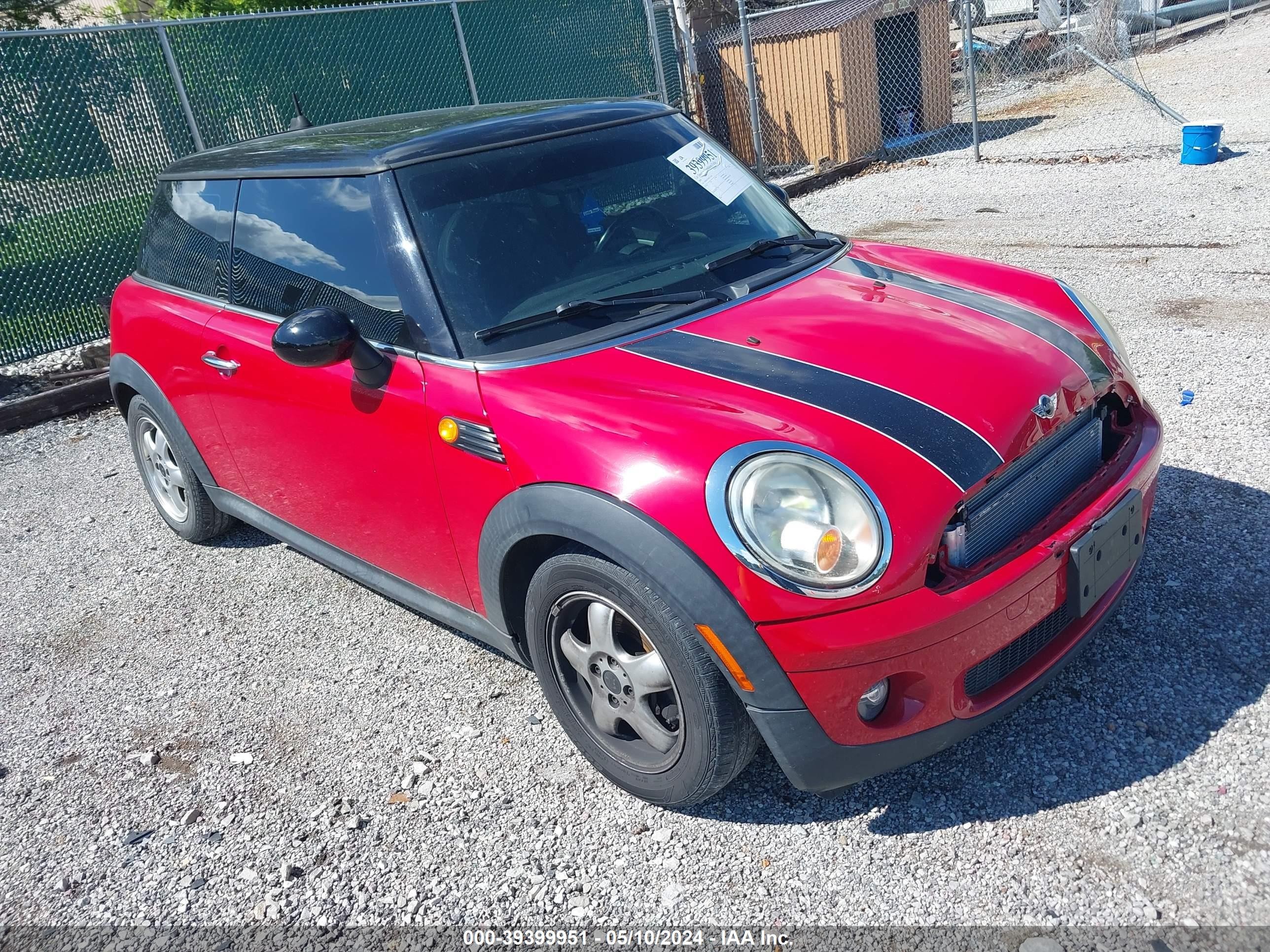 MINI COOPER 2009 wmwmf33509tu71146