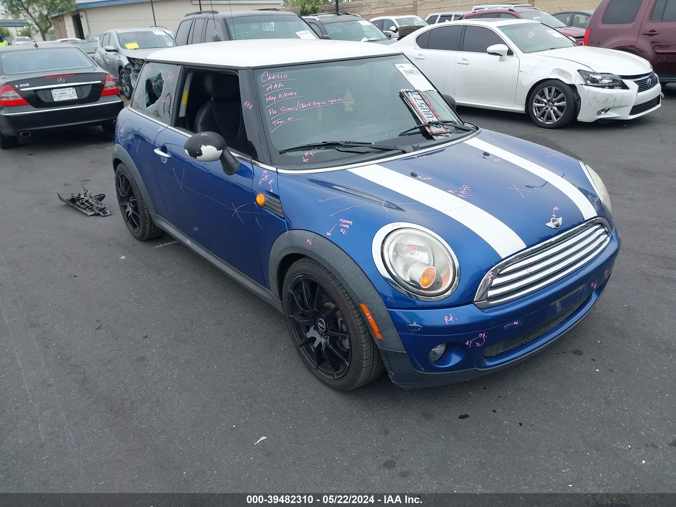 MINI COOPER 2009 wmwmf33539tw70529