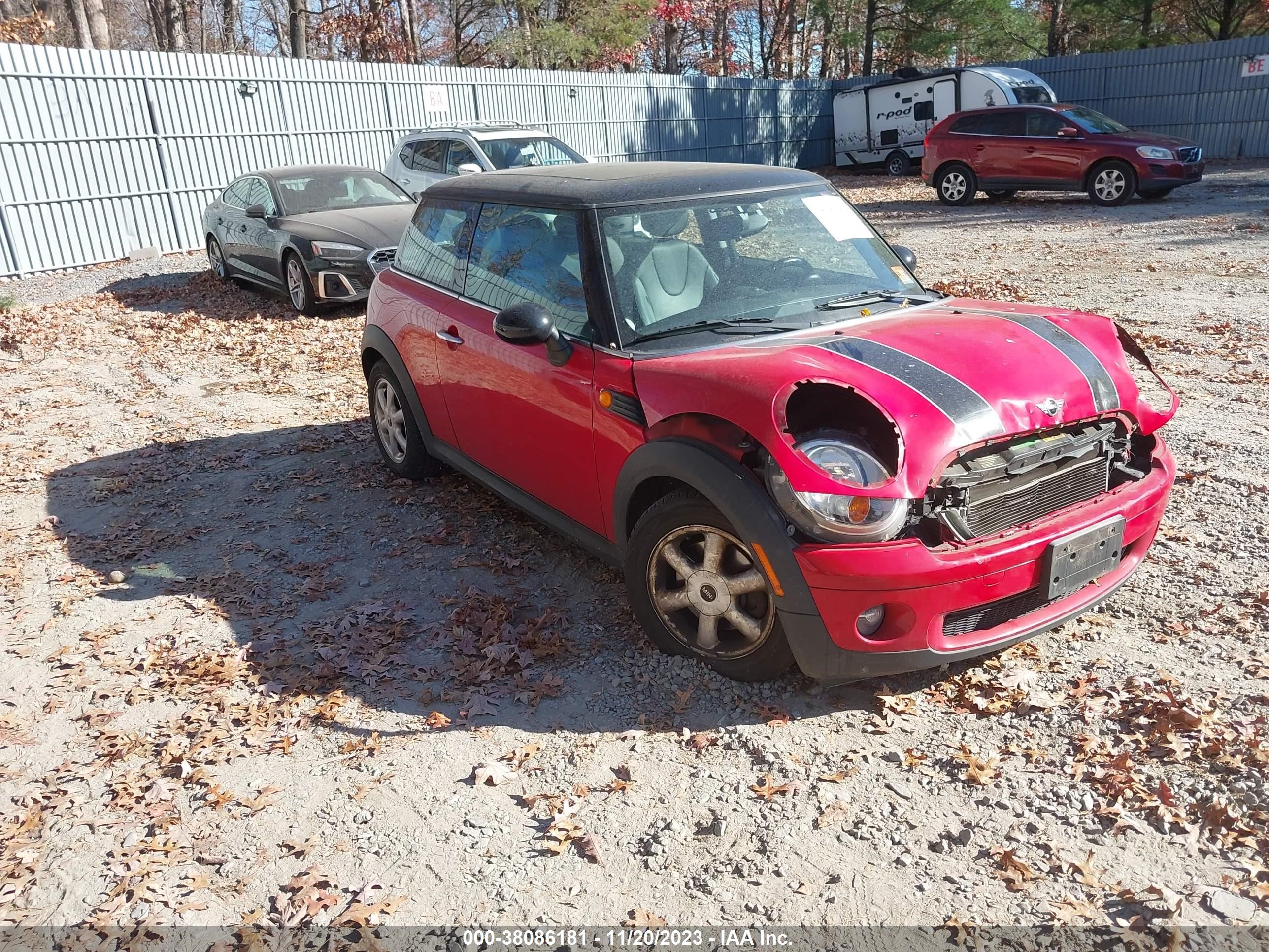 MINI COOPER 2008 wmwmf33548tt67953