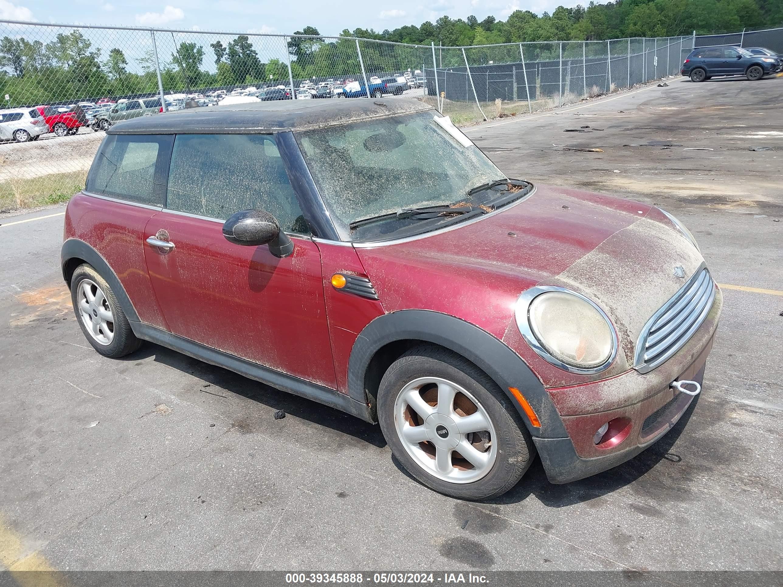 MINI COOPER 2009 wmwmf33559tu71062