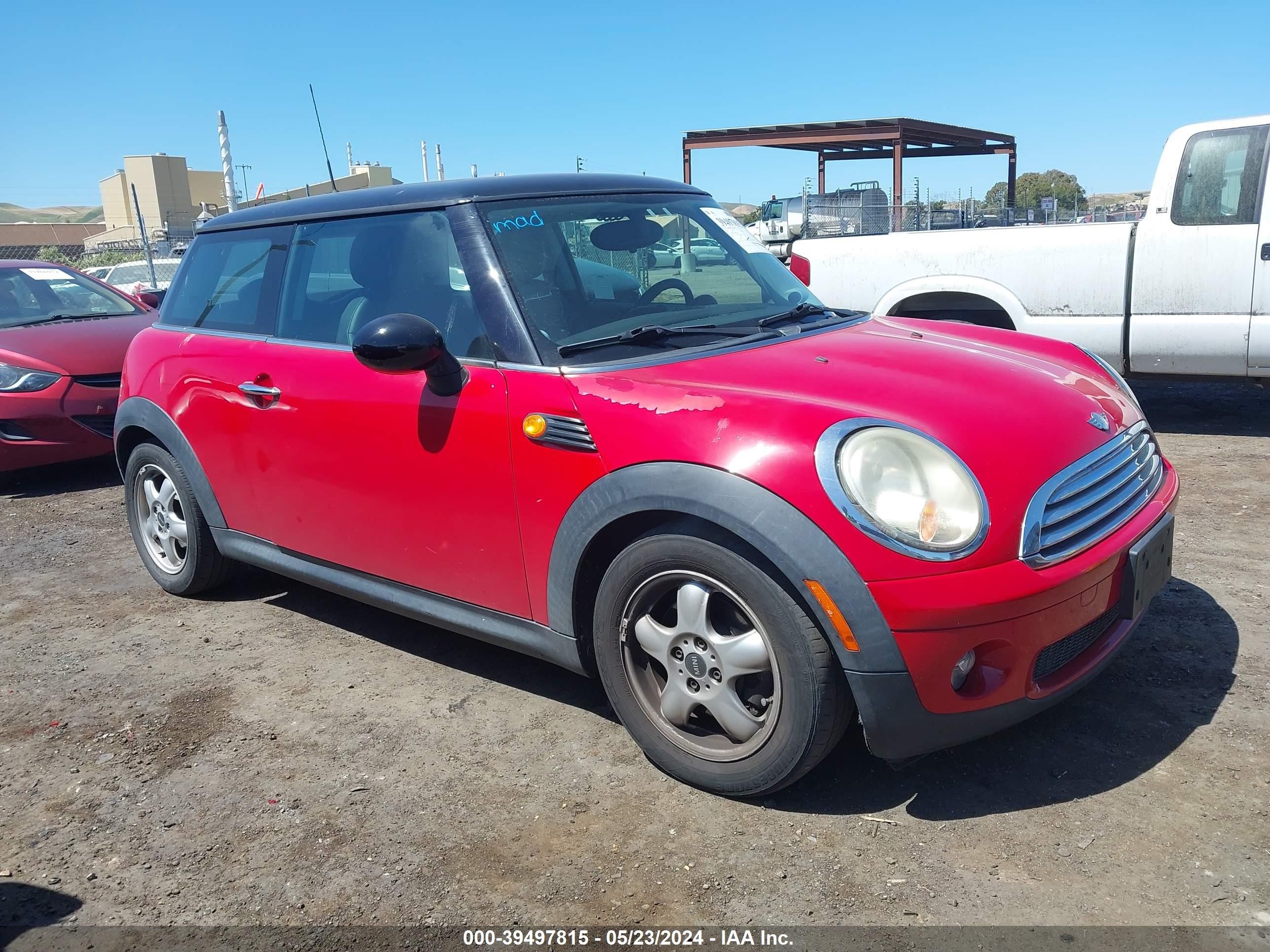 MINI COOPER 2008 wmwmf33568tt66058