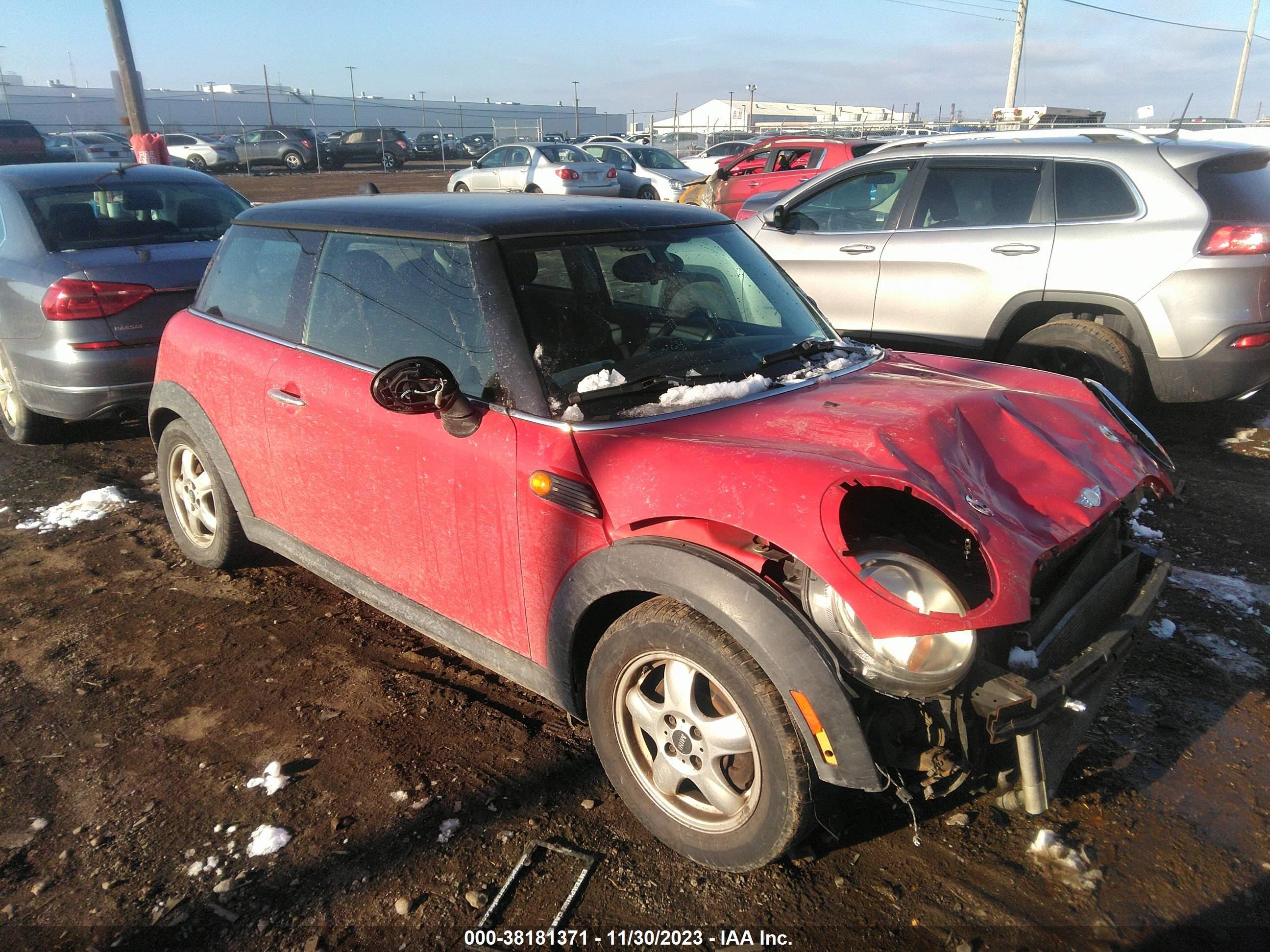 MINI COOPER 2008 wmwmf33598tu64632