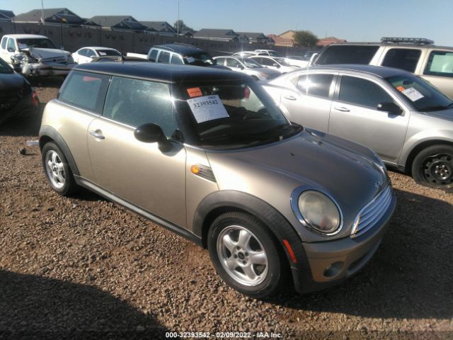 MINI COOPER HARDTOP 2010 wmwmf3c50atz65107